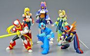 Figures of the main characters