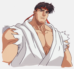 Never Forget that time CAPCOM made Ryu a bit goofball in SFII Victory  Anime. And also spiked his hair like Ryo. : r/StreetFighter