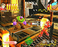 Gunrock versus Edward (in his Power Change form).