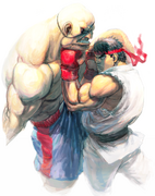 Sagat vs Ryu