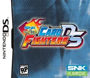 SNK vs. Capcom: Card Fighters DS North American box cover