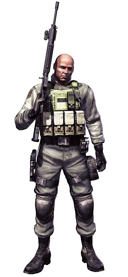 Who is the main character of Resident Evil 5?