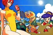 Regina and Power Stone.png (667 KB) Julia, seen behind Dino Crisis' Regina, on the beach with some other Power Stone characters.