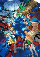 Ensemble.png (2.6 MB) Marvel vs. Capcom promotional art by Kinu Nishimura.