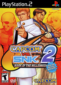 daisukeCAPCOM  VS  SNK   　ポスター CAPCOM VS. SNK MILLENNIUM FIGHT 2000 Japan Original Official