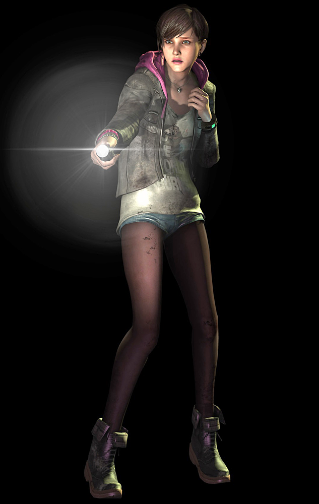 Revelations 2 Sniper Claire outfit in RE2 remake (outfit by