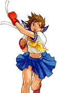 Sakura in Capcom vs. SNK 2 (Capcom groove)