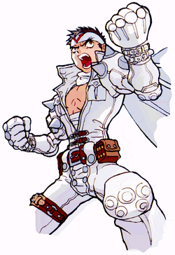 Jin Saotome ジン・サオトメ  Capcom art, Street fighter art