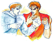 With Cody in Final Fight CD