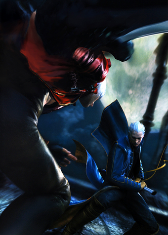 Devil May Cry 3: Renderização em 3D de Dante's Awakening Vergil