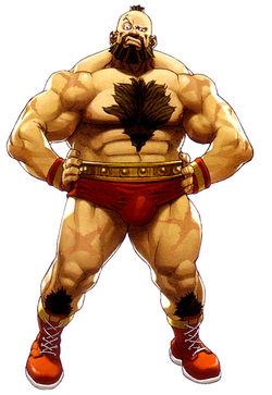 Zangief Imagens do personagem, Images, Street Fighter II, Museu