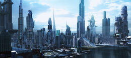 101 Caprica City Skyline