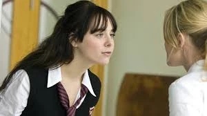 Zoe provokes Amanda during an argument.