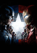 Textless Civil War Poster Iron Man's Mask