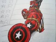 Captain America Red