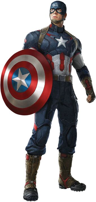 Set of 8 Marvel Avengers Blocks Captain America Steve Rogers