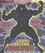 Dredmund as the Starwolf.