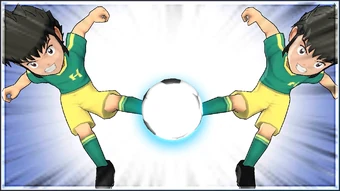 tenshino.tsubasaです。 Dasin GT model 6 inch action Captain Tsubasa brother Masao & Kazuo