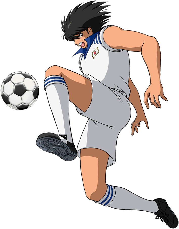 Kojiro Hyuga - Tiger Conquers The Pitch (All-Japan (Jr. Youth)-SR 