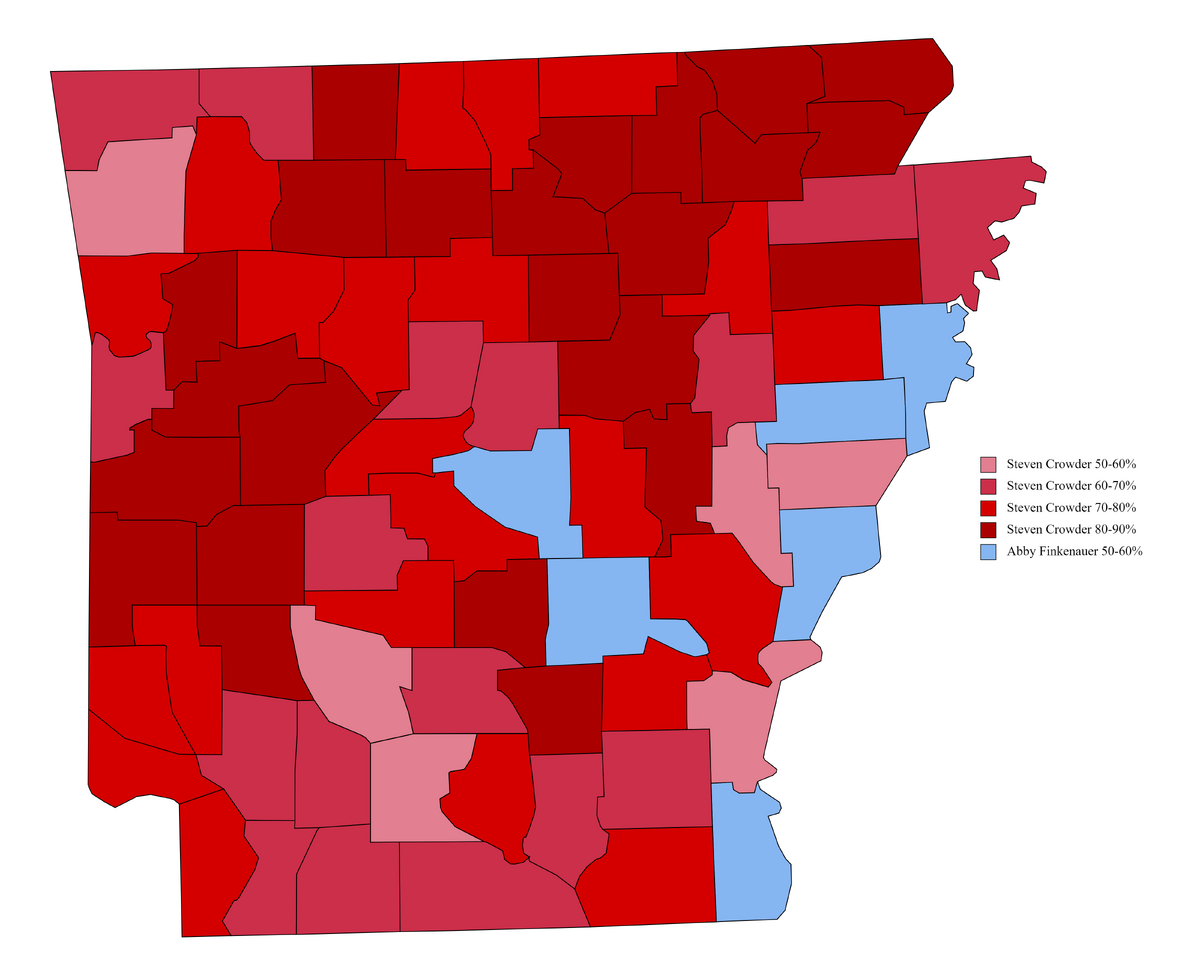 4104 United States Presidential Election in Arkansas Captain Matthew