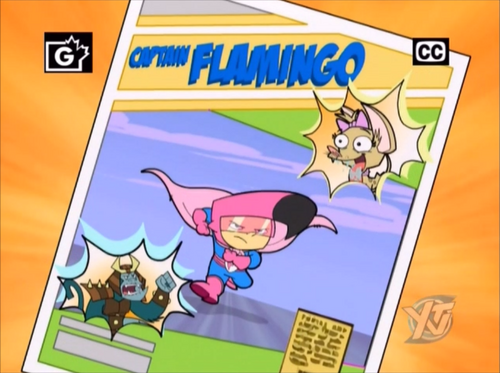 Well, this is Captain Flamingo!