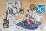 Alasdair s sleeping quarters by fox jake-d9k0fid