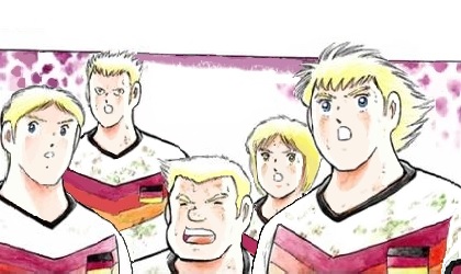 captain tsubasa ps2 japan vs germany