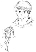 Sketch of #6 Koji Nakata