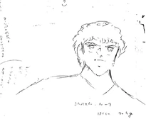 Sketch of Sylvester Luke by Yoichi Takahashi