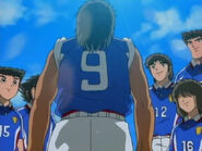 With Hyuga & Japan Jr.