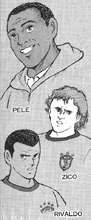 Brazil's Number 10s: Pelé, Zico, Rivaldo