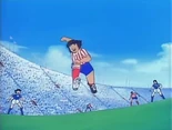 White's volley shot