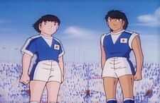 Tsubasa and Kojiro - Japan Jr (1986 Movie 4)