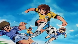 Roberto playing for Brazil