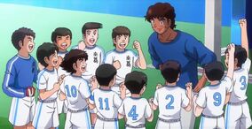 Nankatsu school's coach