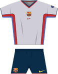 Barcelona 2000-01 away (FIFA)