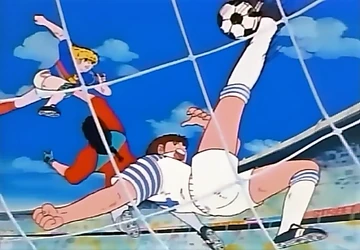 tsubasaページ Original Captain Tsubasa Genzo Wakabayashi Anime Cel