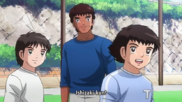 With Tsubasa and Misaki