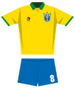 Brazil 1990 home (FIFA)