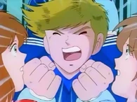 With Pierre's cheerleaders