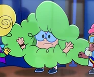 Gooch dressed as Smartsy Fartsy.