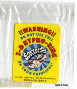 Replica packaging with sticker.