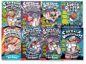 captain underpants all books in order