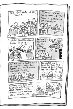 Captain Underpants and the Wrath of the Wicked Wedgie Woman (comic