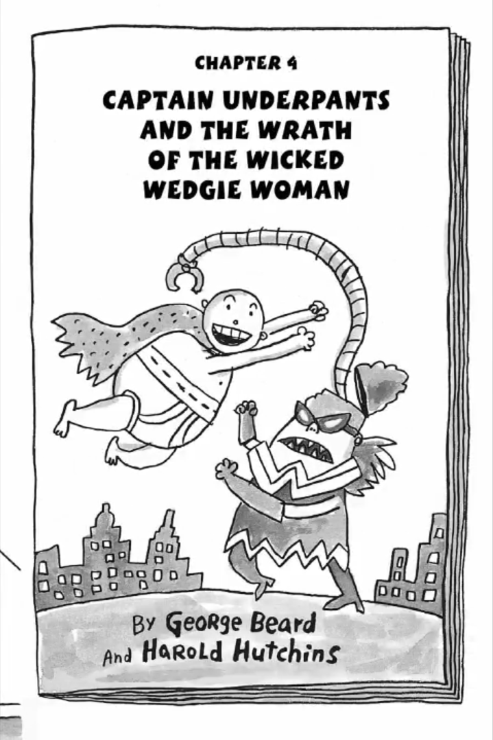 Captain Underpants and the Wrath of the Wicked Wedgie Woman (comic), Captain Underpants Wiki