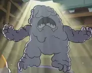 Bo when Melvin transforms him into Claylossus