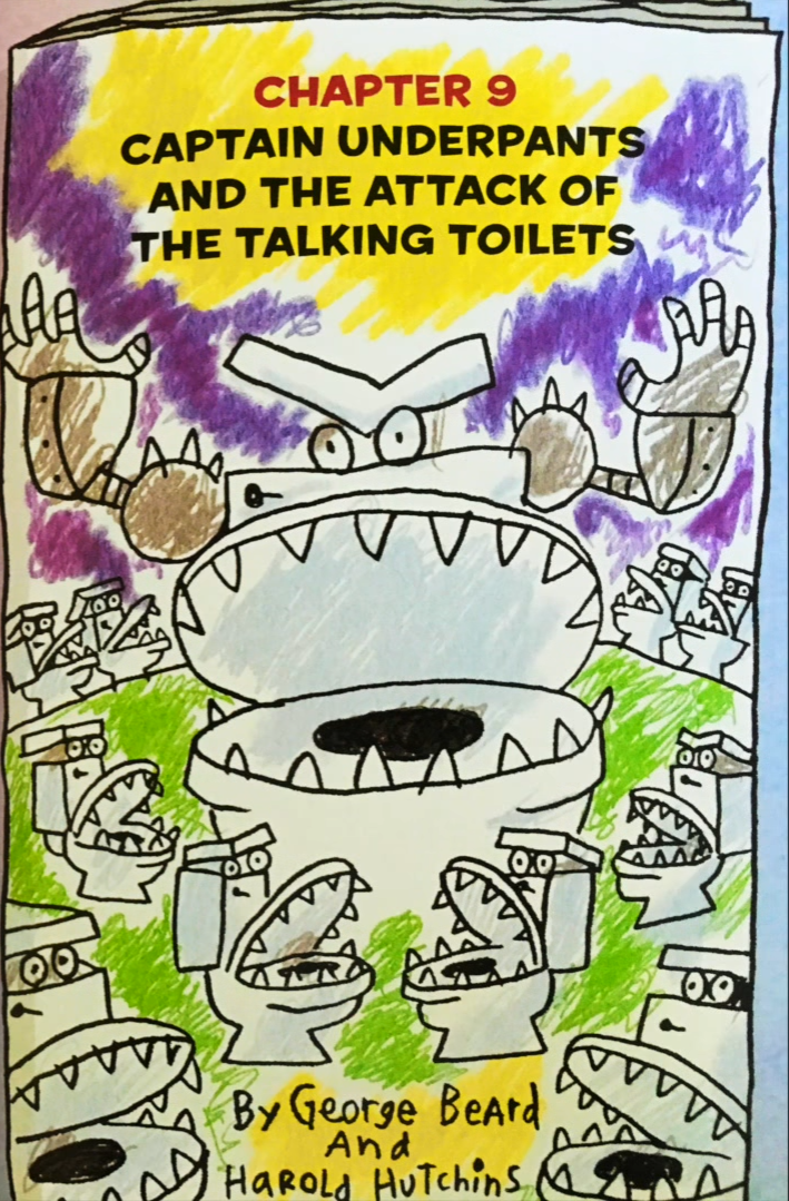 Captain Underpants And The Attack Of The Talking Toilets Comic Captain Underpants Wiki Fandom 