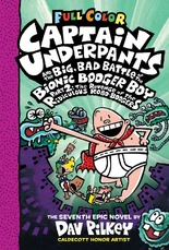 700cap-under.jpg (380 KB) Captain Underpants and the Big, Bad Battle of the Bionic Booger Boy - Part 2: The Revenge of the Ridiculous Robo-Boogers (Full Color)