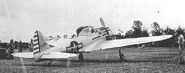 Ki-43 XJ005 right back side