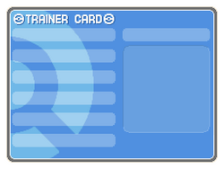Trainer Card, Pokémon Wiki